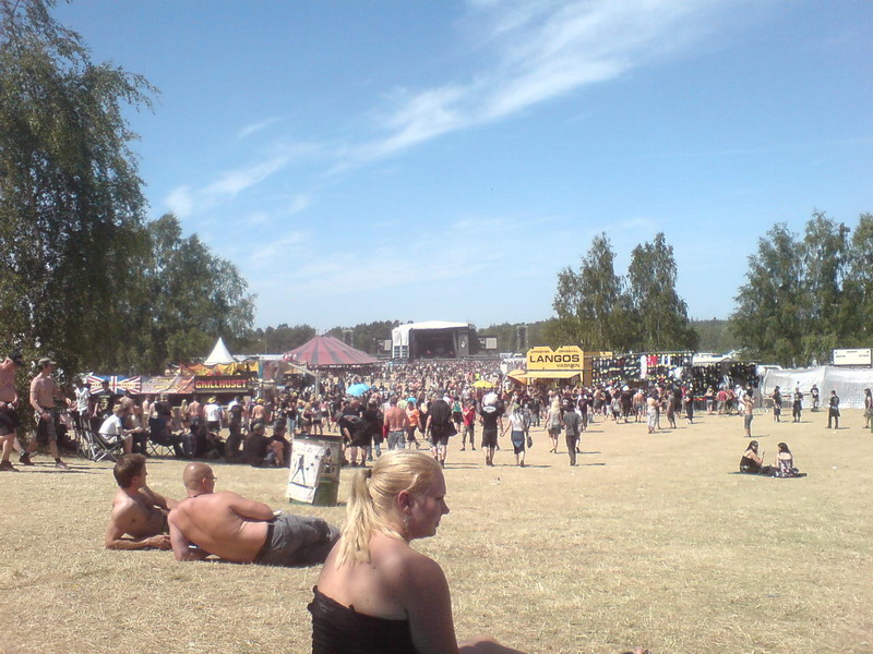 Festival-Stage på avstånd