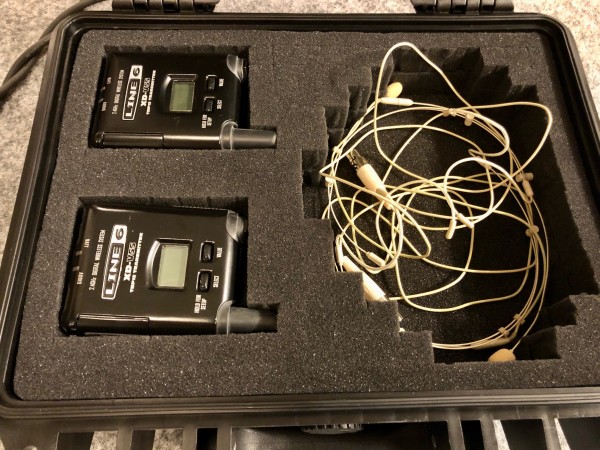 Line6 headset + Ficksändare