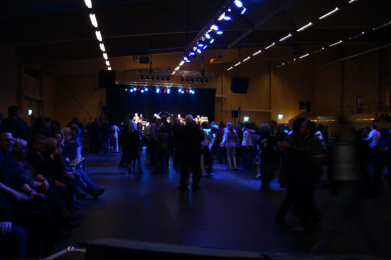 Dansgolvet ifrån mixplats