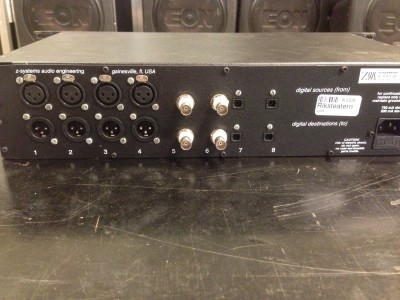 Z sys AES/BNC/Toslink rear